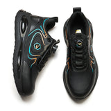 Stylish Knob - style Safety Shoes: Anti - impact, Anti - puncture, Ultra - light PU Air - cushion Work Shoes