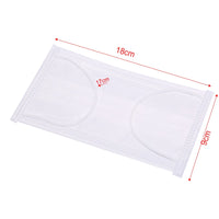 50pcs/bag Non Woven Anti-dust Safe Breathable Mouth Mask Medical Disposable Ear loop Face Surgical Masks